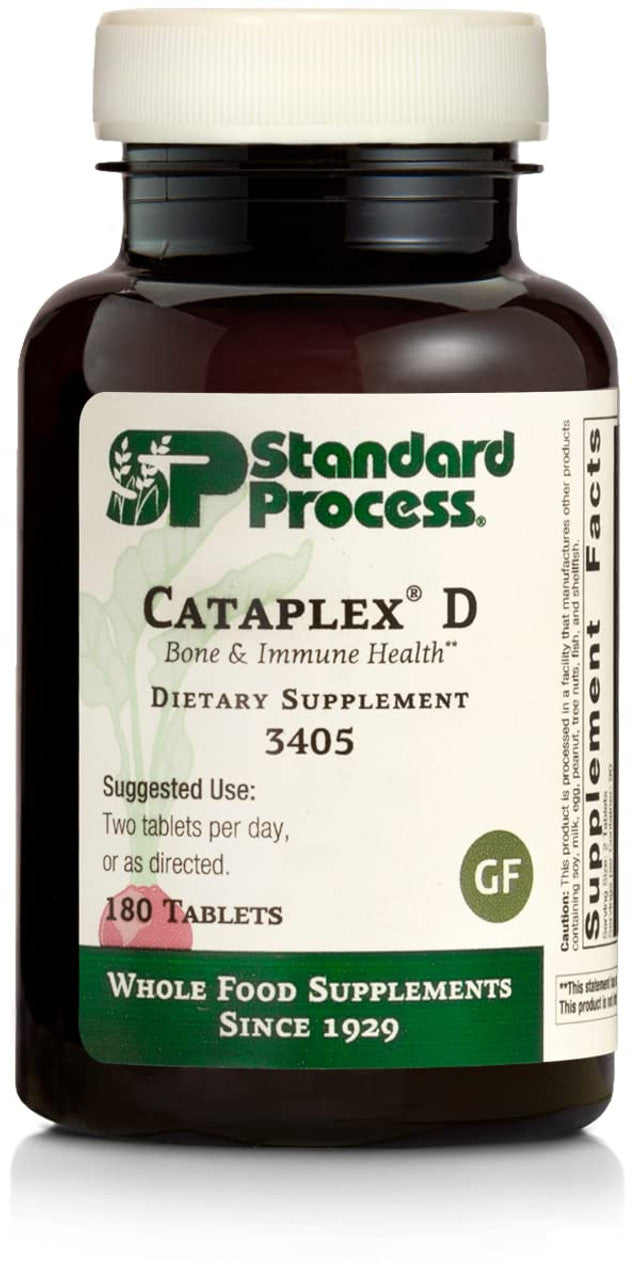 Standard Process Cataplex D – Whole-Food Wellness Support (180 Tablets)