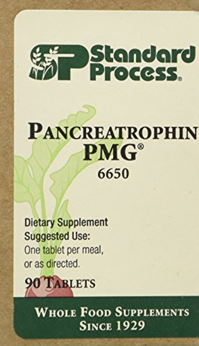 Standard Process Pancreatrophin PMG – Digestive Wellness Support (90 Tablets)