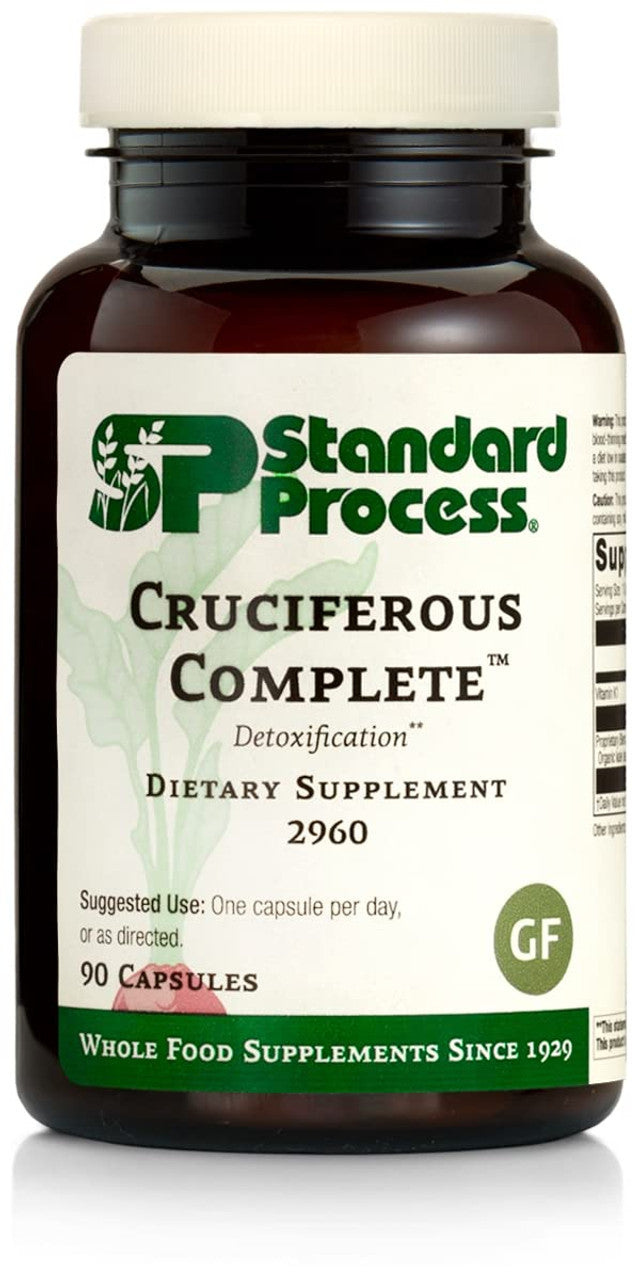 Standard Process Cruciferous Complete – Daily Antioxidant & Wellness Support (90 Capsules)