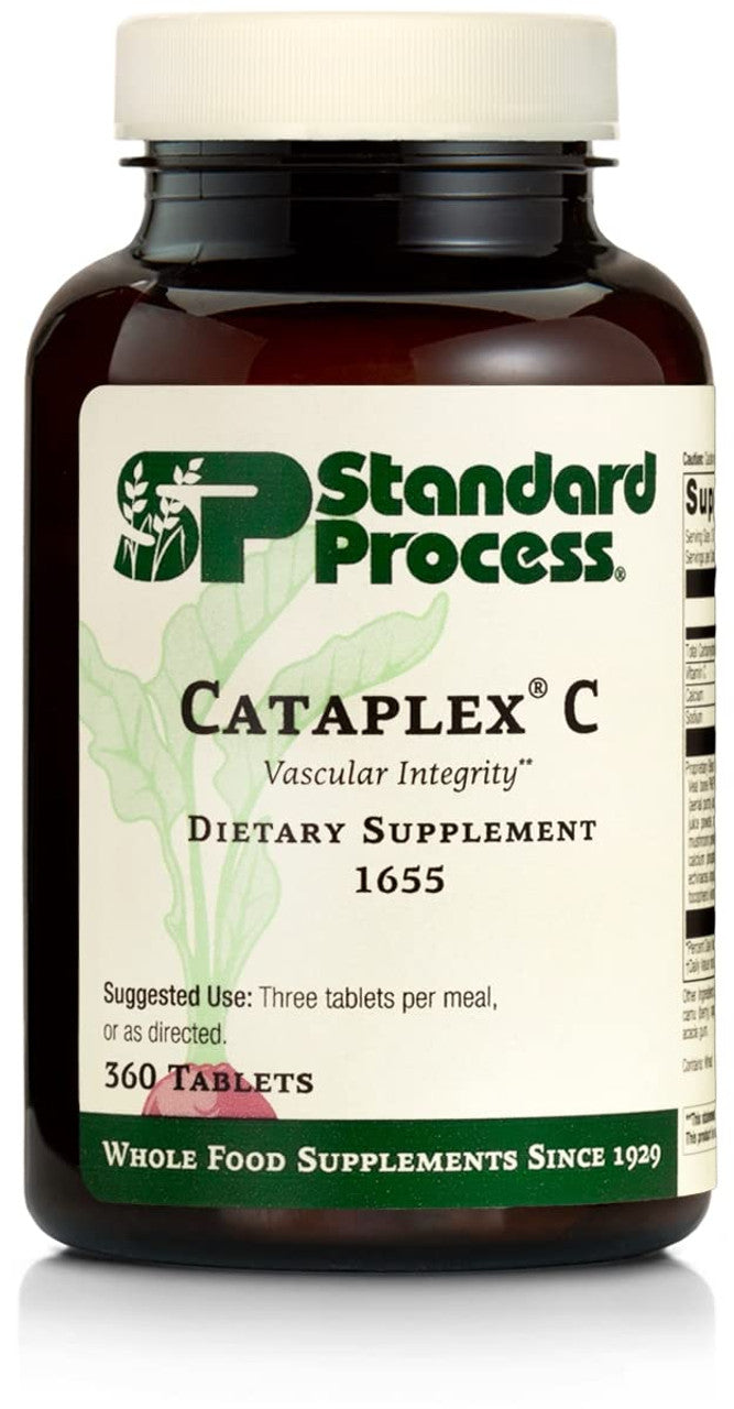 Standard Process Cataplex C – Whole-Food Vitamin C Wellness Support (360 Tablets)