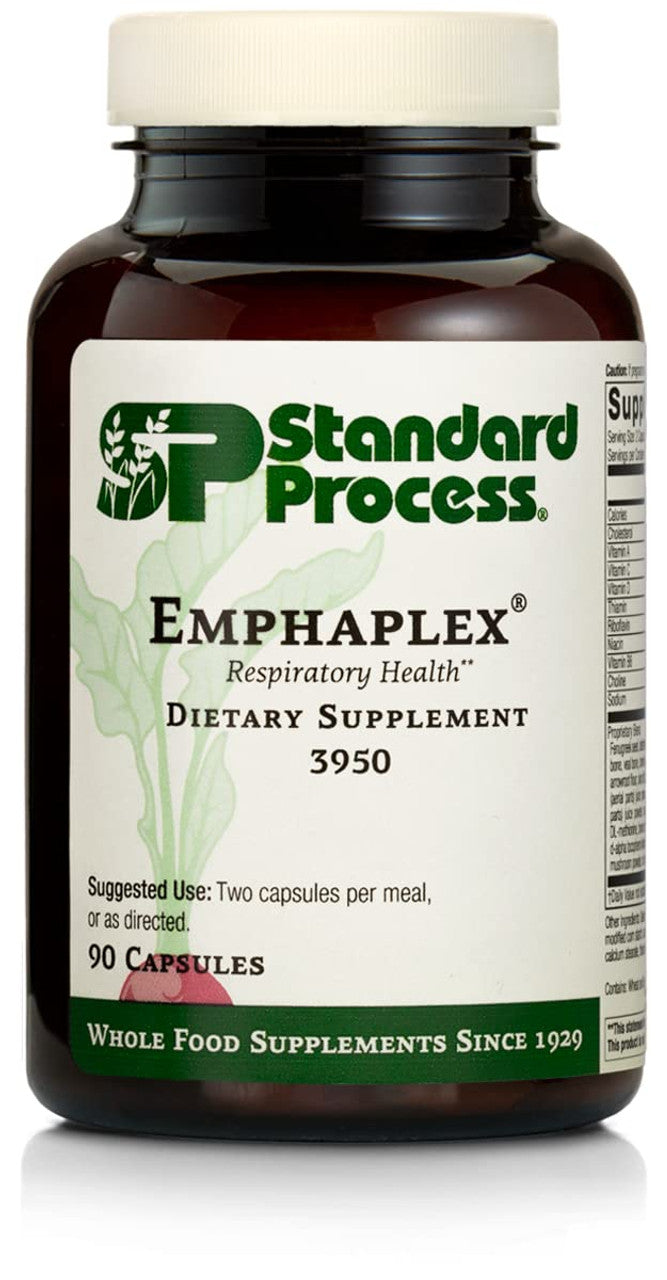 Standard Process Emphaplex – Respiratory & Wellness Support (90 Capsules)