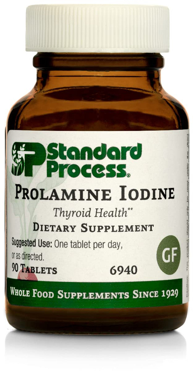 Standard Process Prolamine Iodine – Wellness & Metabolic Support (90 Tablets)