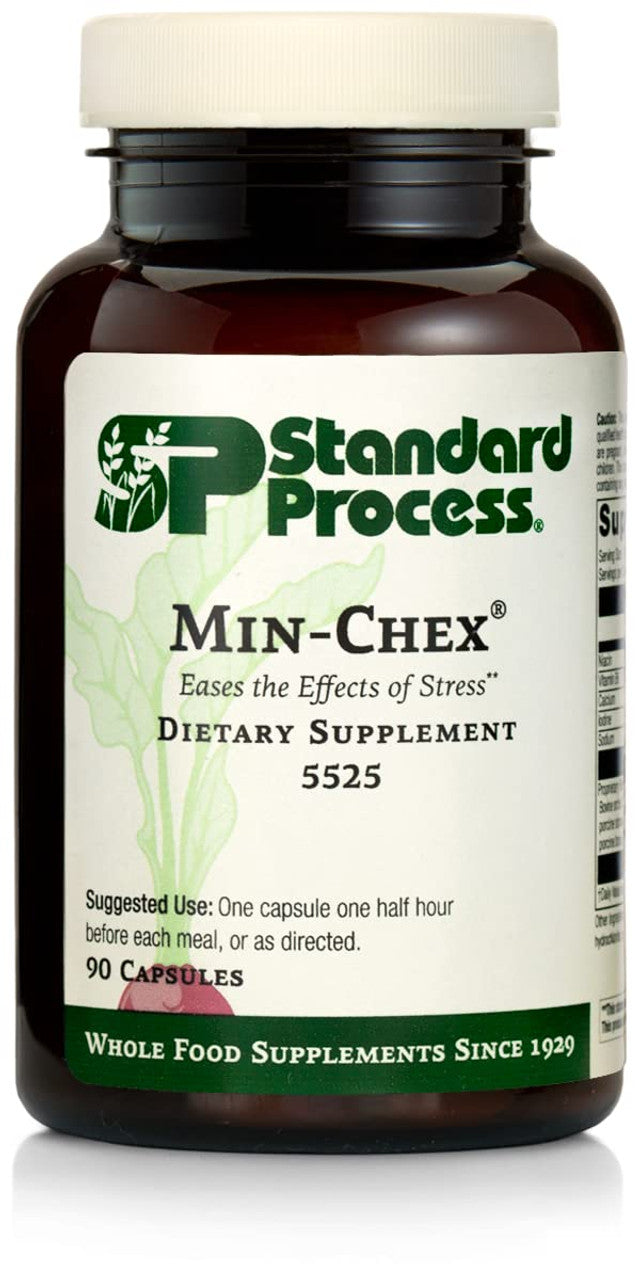 Standard Process Min-Chex – Daily Nervous System & Calm Support (90 Capsules)
