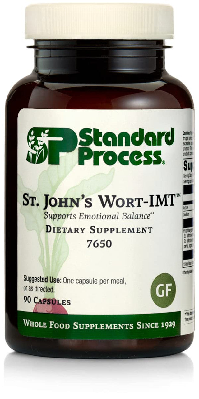 Standard Process St. John’s Wort-IMT – Daily Emotional Wellness Support (90 Capsules)