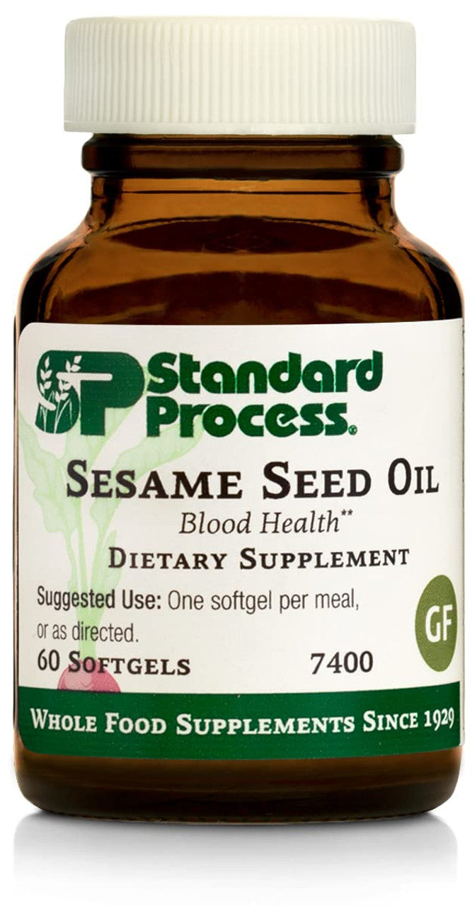 Standard Process Sesame Seed Oil – Daily Wellness Support (60 Softgels)
