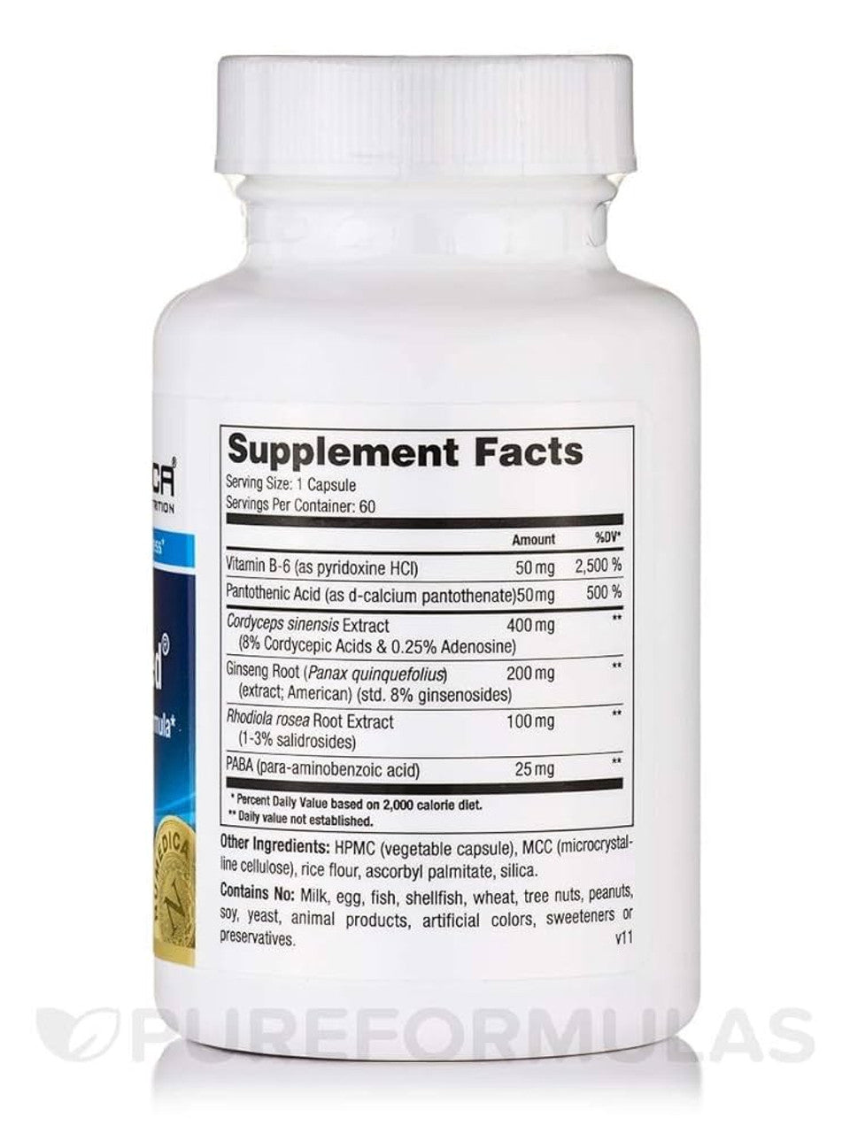 NuMedica AdrenaMed GL50 90 Capsules