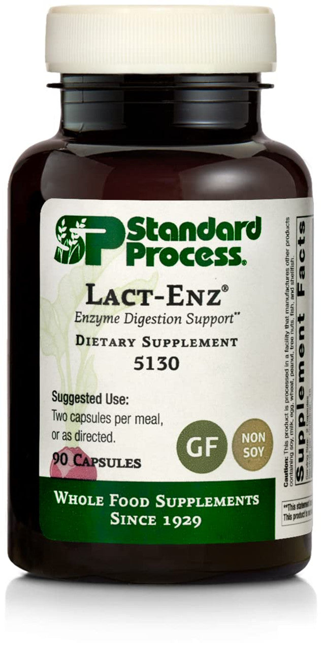 Standard Process Lact-ENZ – Digestive & Wellness Support (90 Capsules)
