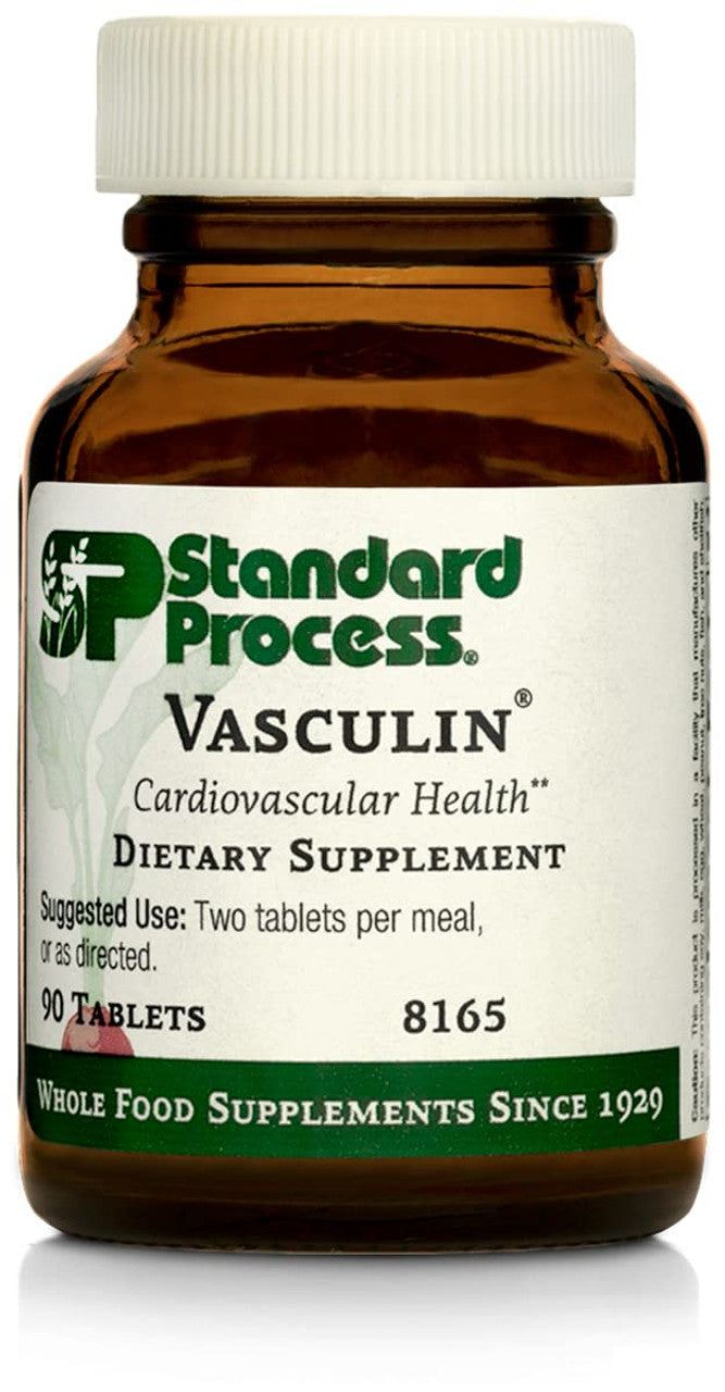 Standard Process Vasculin – Daily Cardiovascular Wellness Support (90 Tablets)