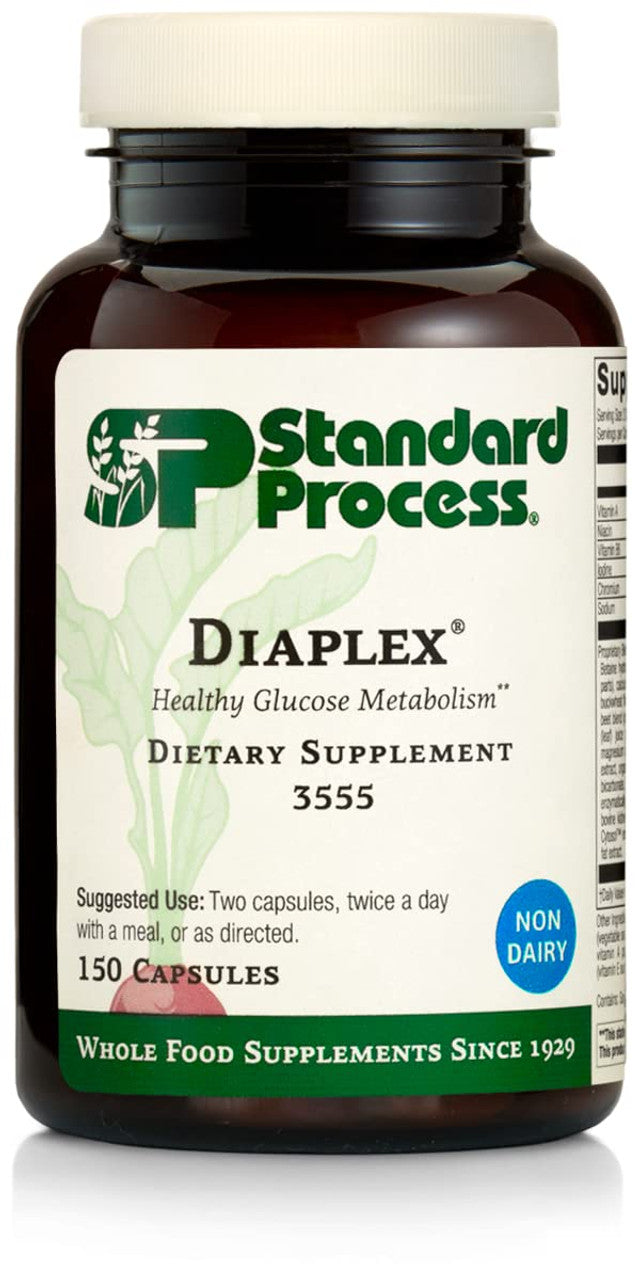 Standard Process Diaplex – Digestive & Metabolic Wellness Support (150 Capsules)