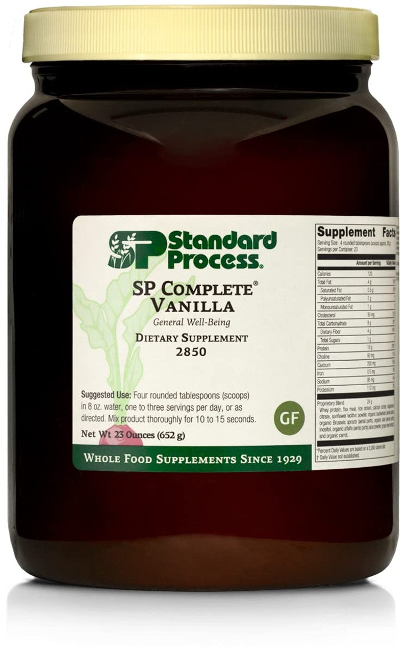 Standard Process Complete Vanilla – Daily Wellness & Nutritional Support Blend (23 Servings)