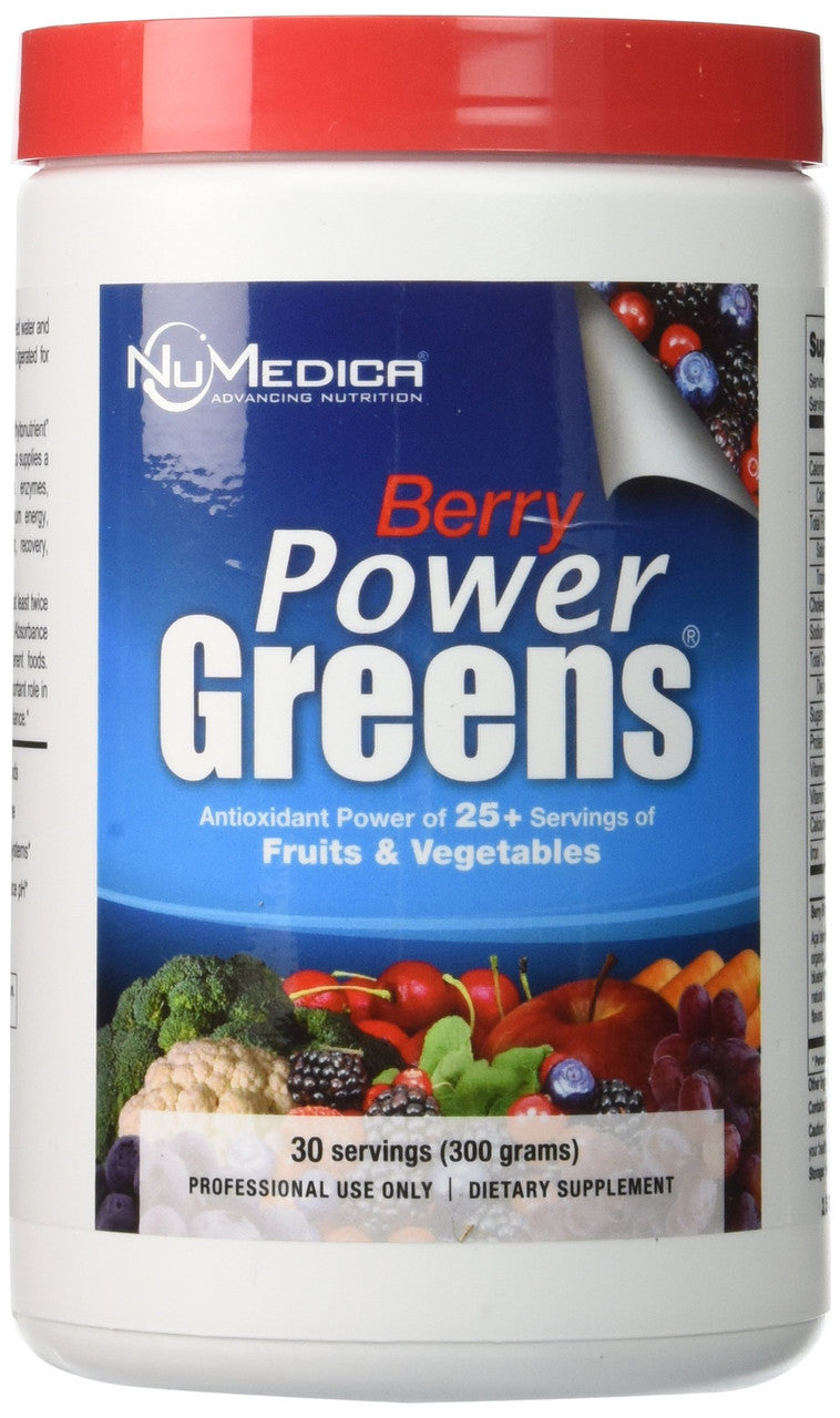 NuMedica Power Greens Berry – 300 g / 30 Servings