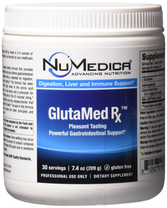 NuMedica GlutaMed Rx Powder – 7.5 Ounces
