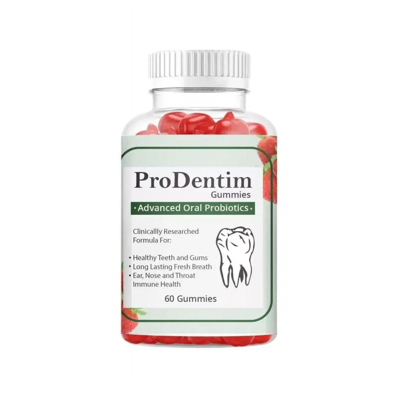 ProDentim Oral Probiotics Gummies Oral Health & Wellness Support (60 Gummies)