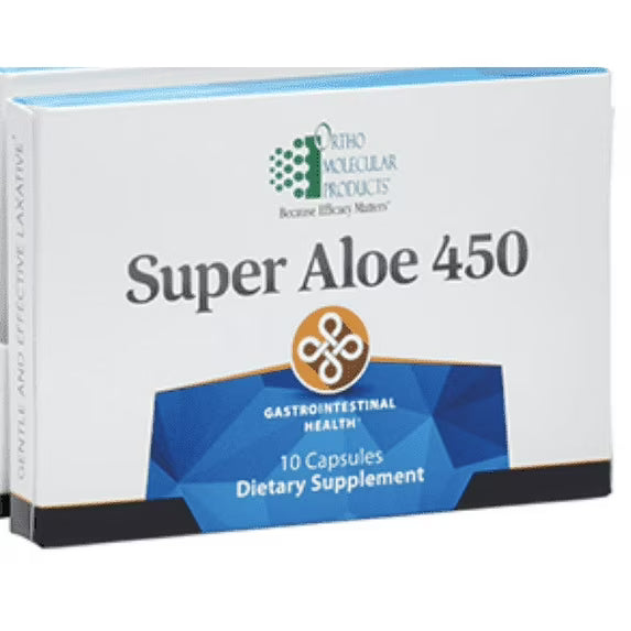 Ortho Molecular Super Aloe 450 10-Count Blister Pack