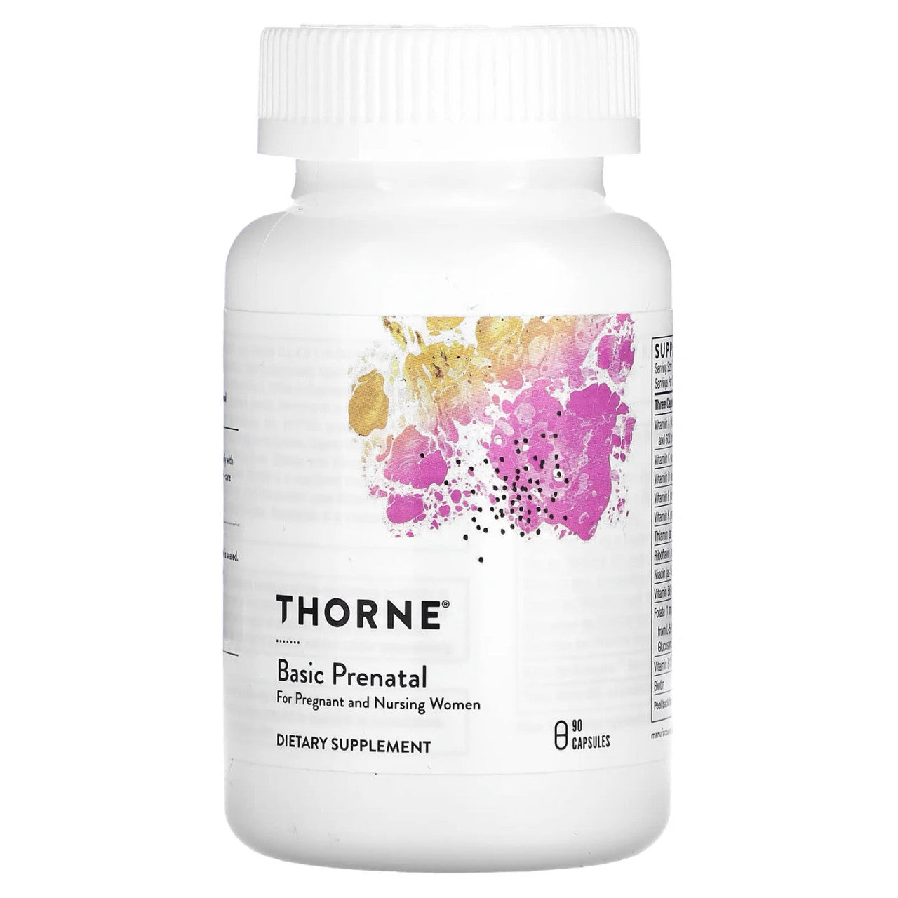 Thorne Basic Prenatal Daily Multivitamin Support (90 Capsules)