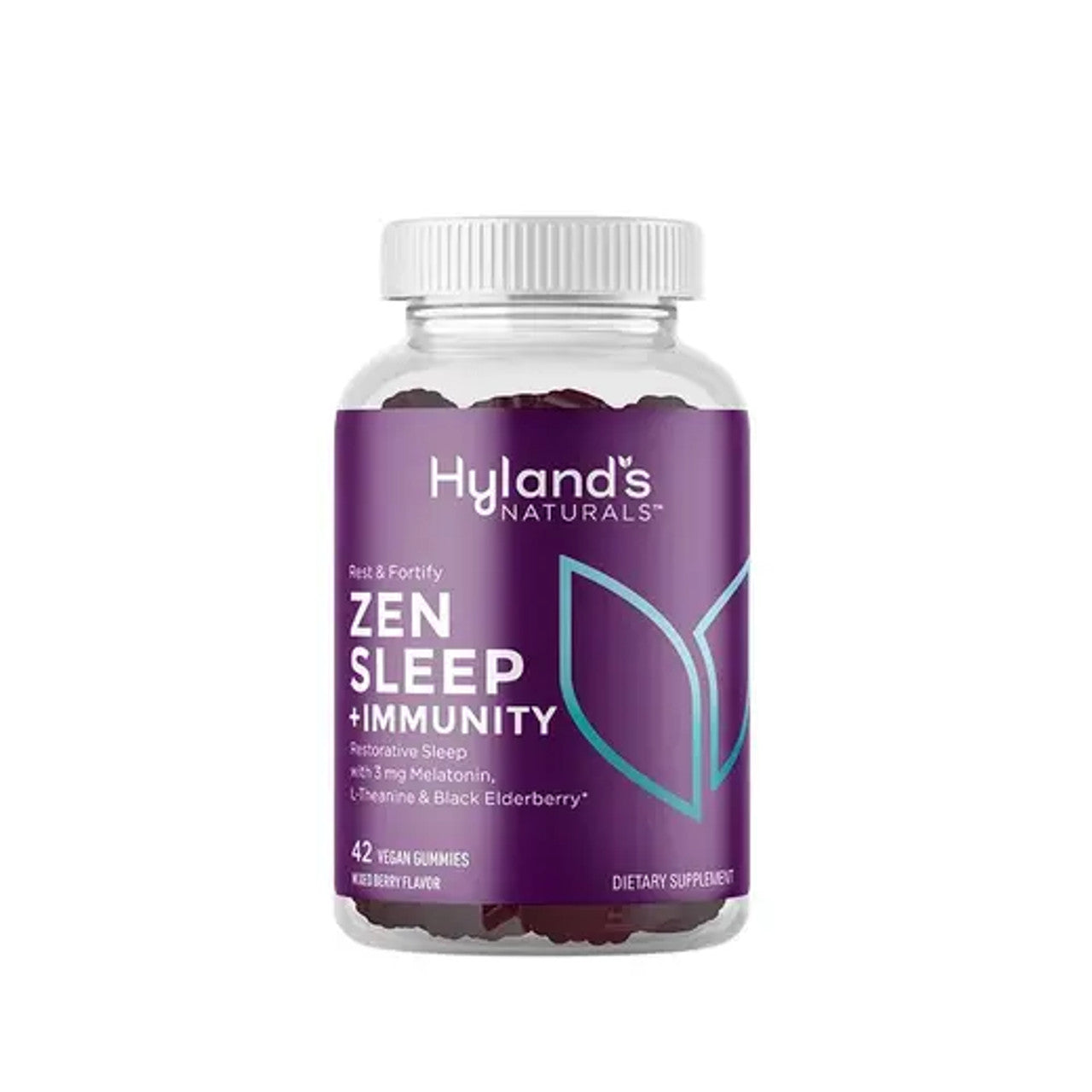 Hyland’s Naturals Zen Sleep & Immunity Gummies Relaxation and Wellness Support (42 Gummies)